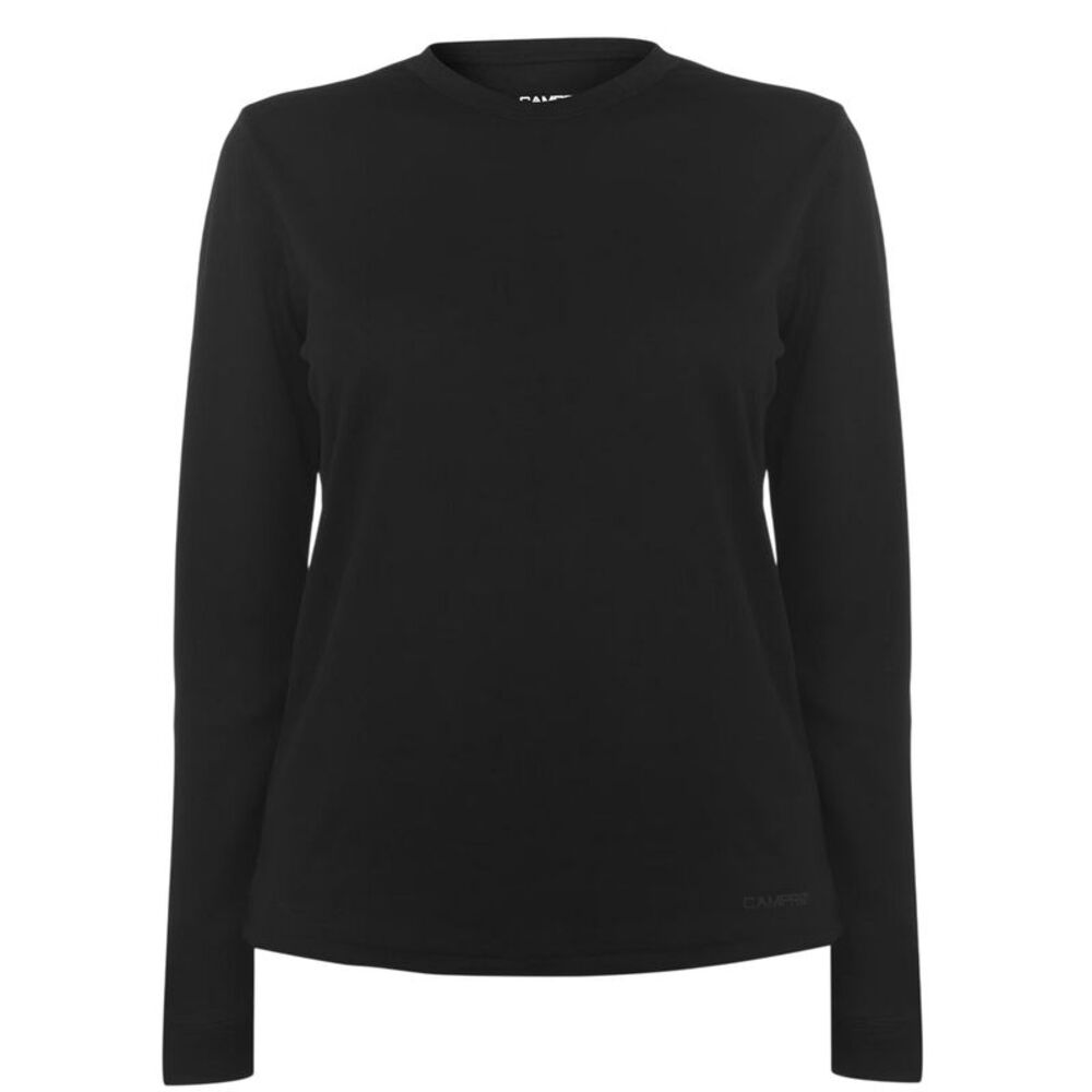 Campri Womens/Ladies Thermal Top / Black